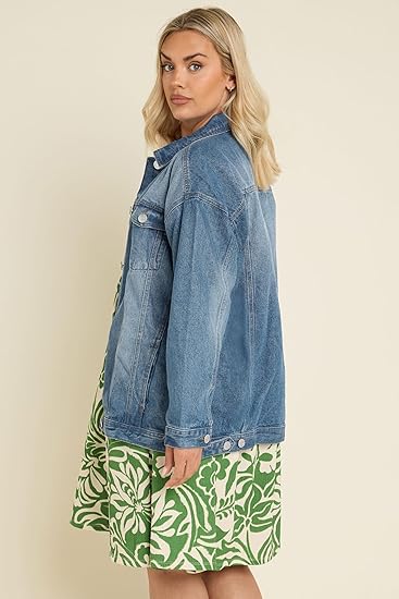 Washed Oversized Denim Jacket